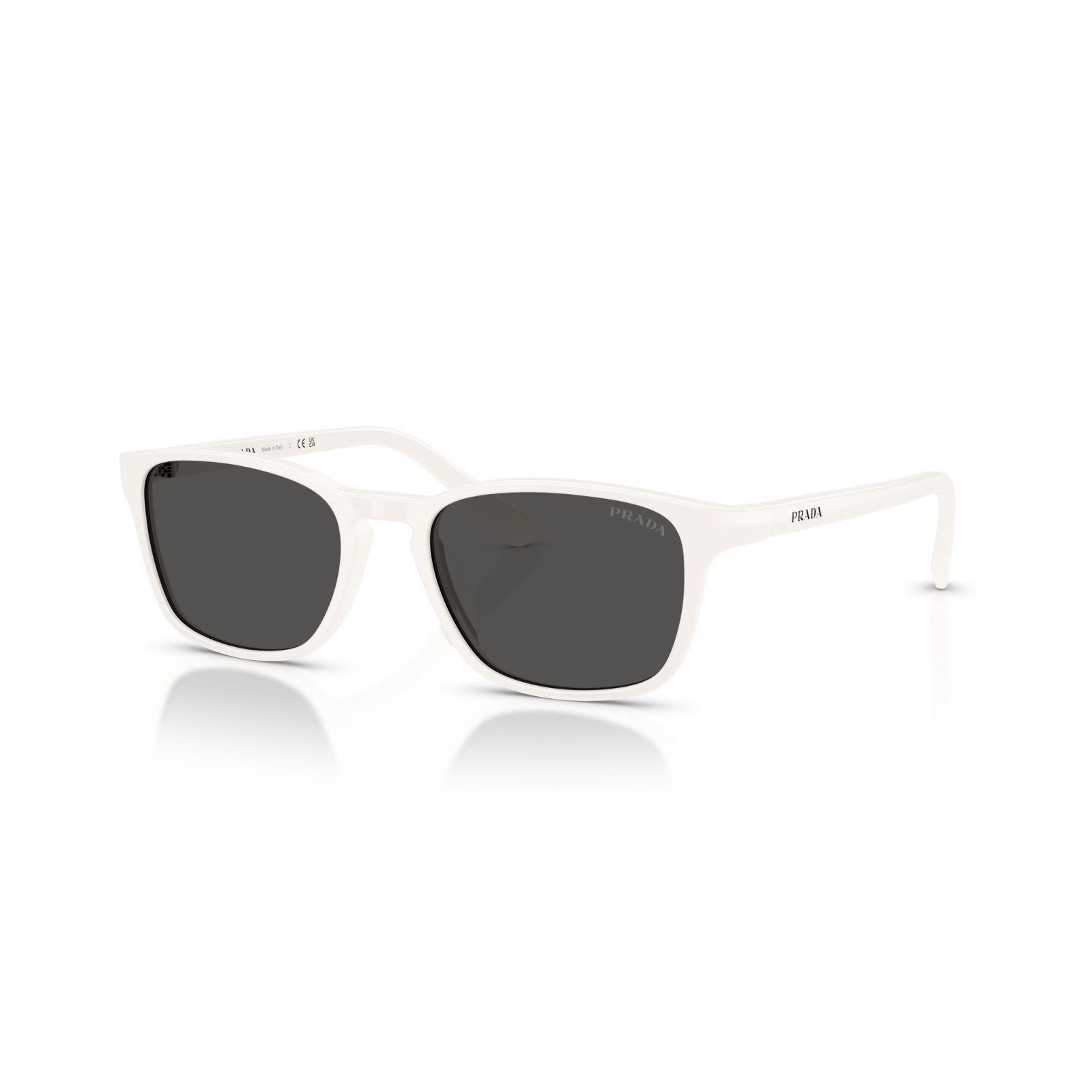 Prada PR D13SU - 27M08Z Bianco | Occhiale Da Sole Uomo
