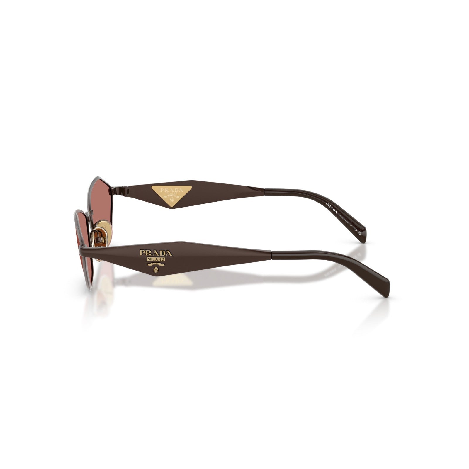 Prada PR D50S - 22J80W Sigaro Satinato | Occhiale Da Sole Donna