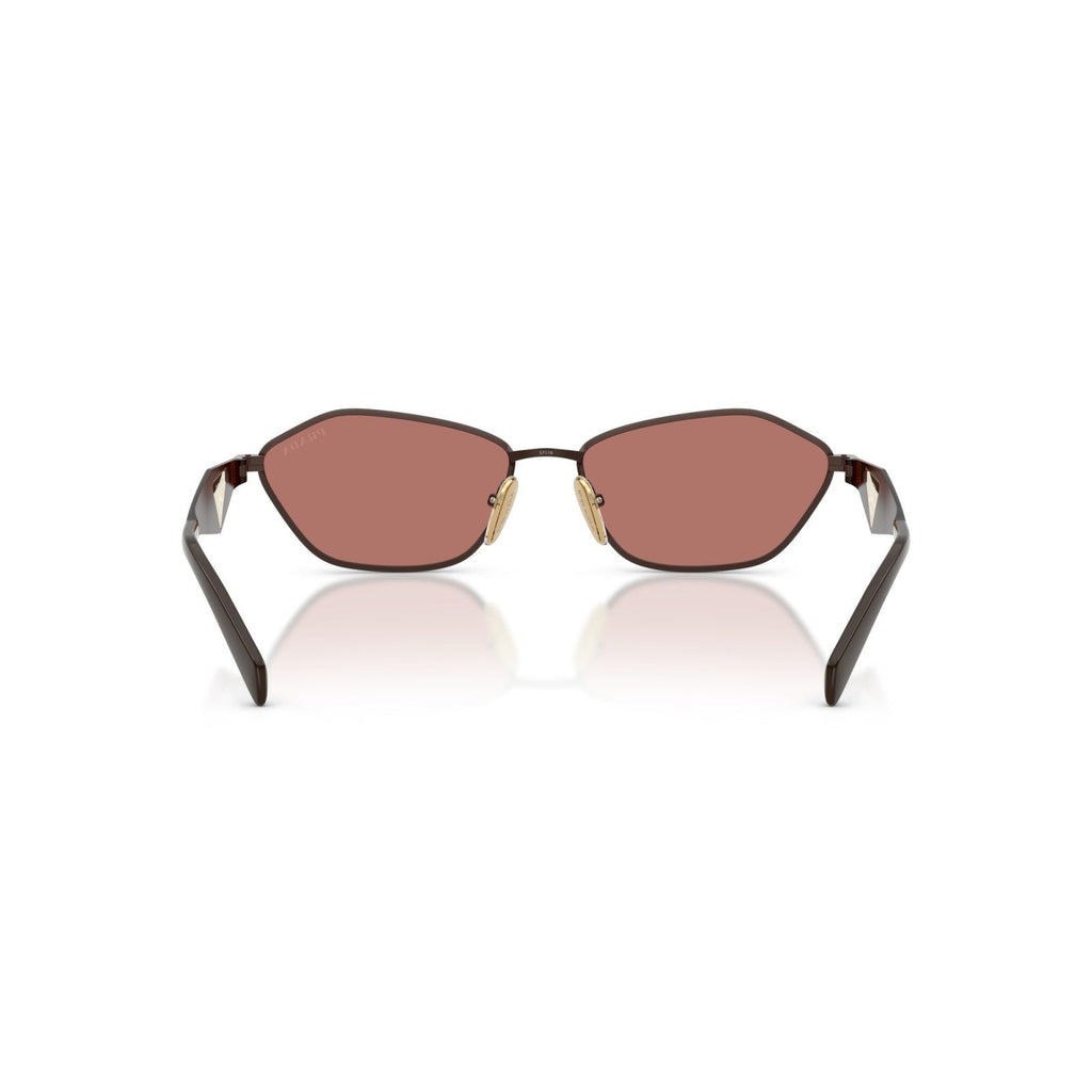 Prada PR D50S - 22J80W Sigaro Satinato | Occhiale Da Sole Donna