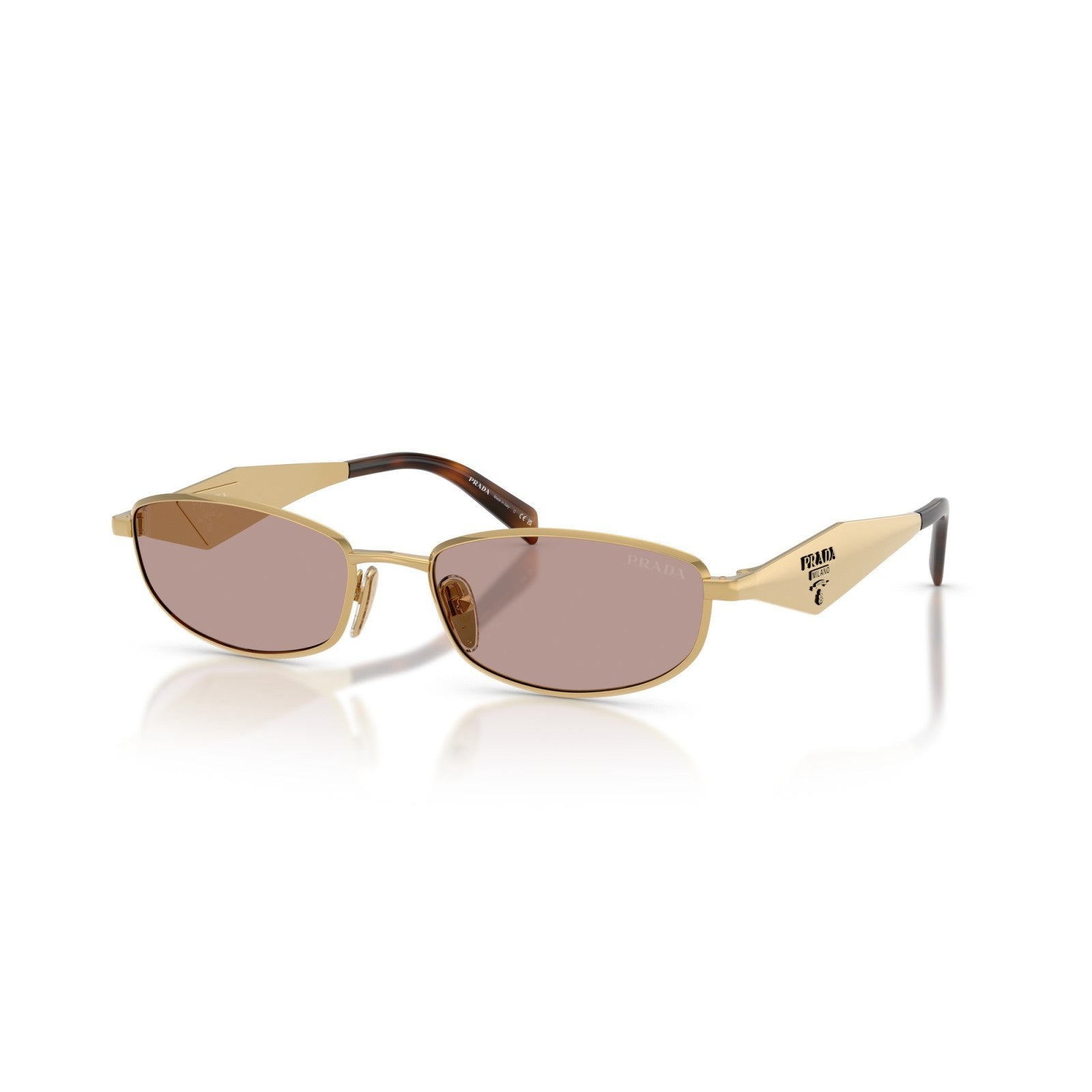 Prada PR D51S - 5AK20I Oro | Occhiale Da Sole Donna