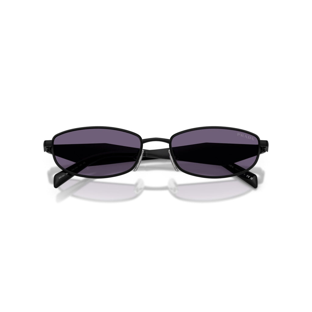 Prada PR D51S - 7AB70W Nero Satinato | Occhiale Da Sole Donna