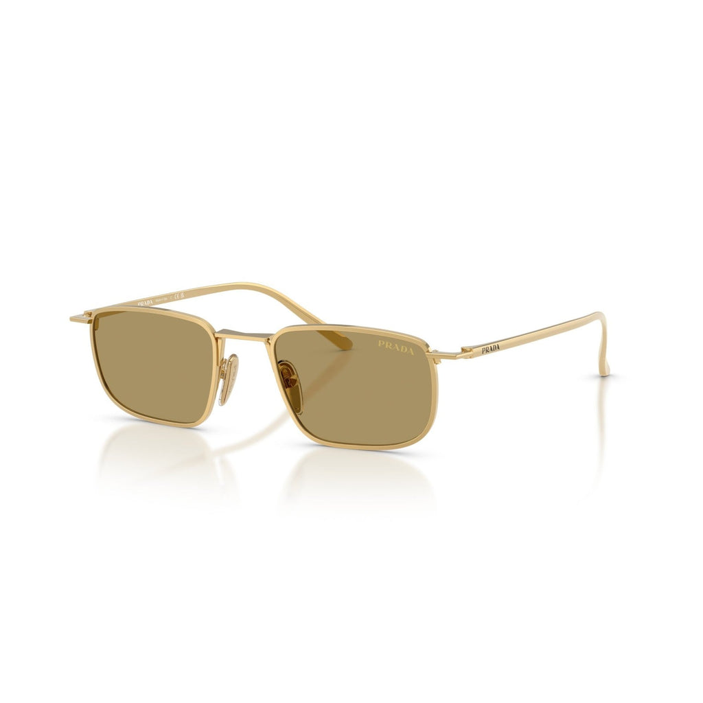 Prada PR D52S - 5AK70G Oro | Occhiale Da Sole Uomo
