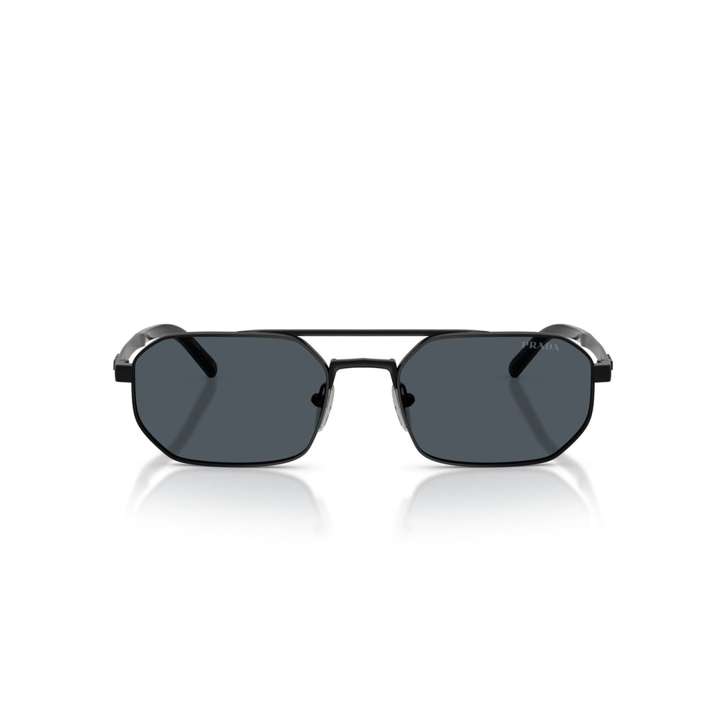 Prada PR D54S - 7AB70B Nero Satinato | Occhiale Da Sole Uomo