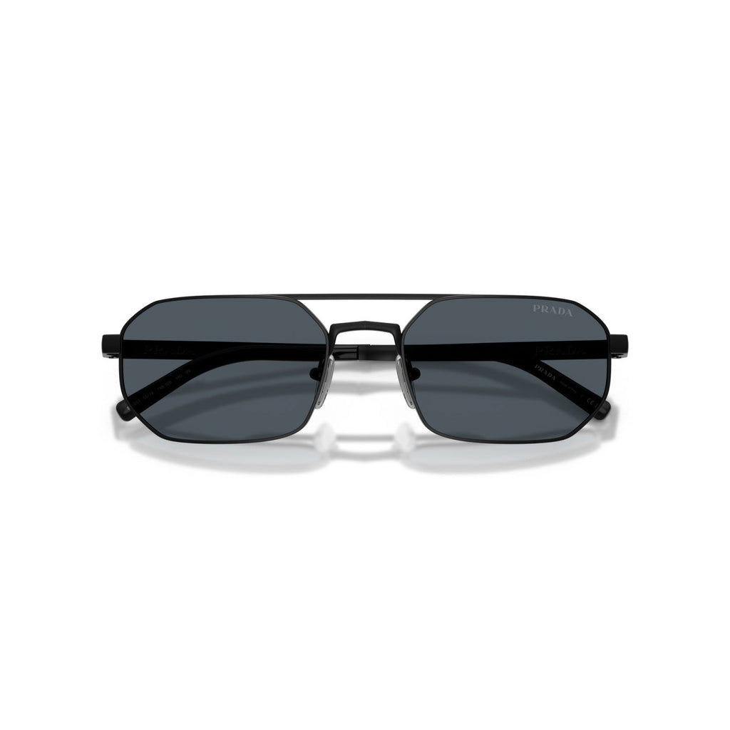 Prada PR D54S - 7AB70B Nero Satinato | Occhiale Da Sole Uomo