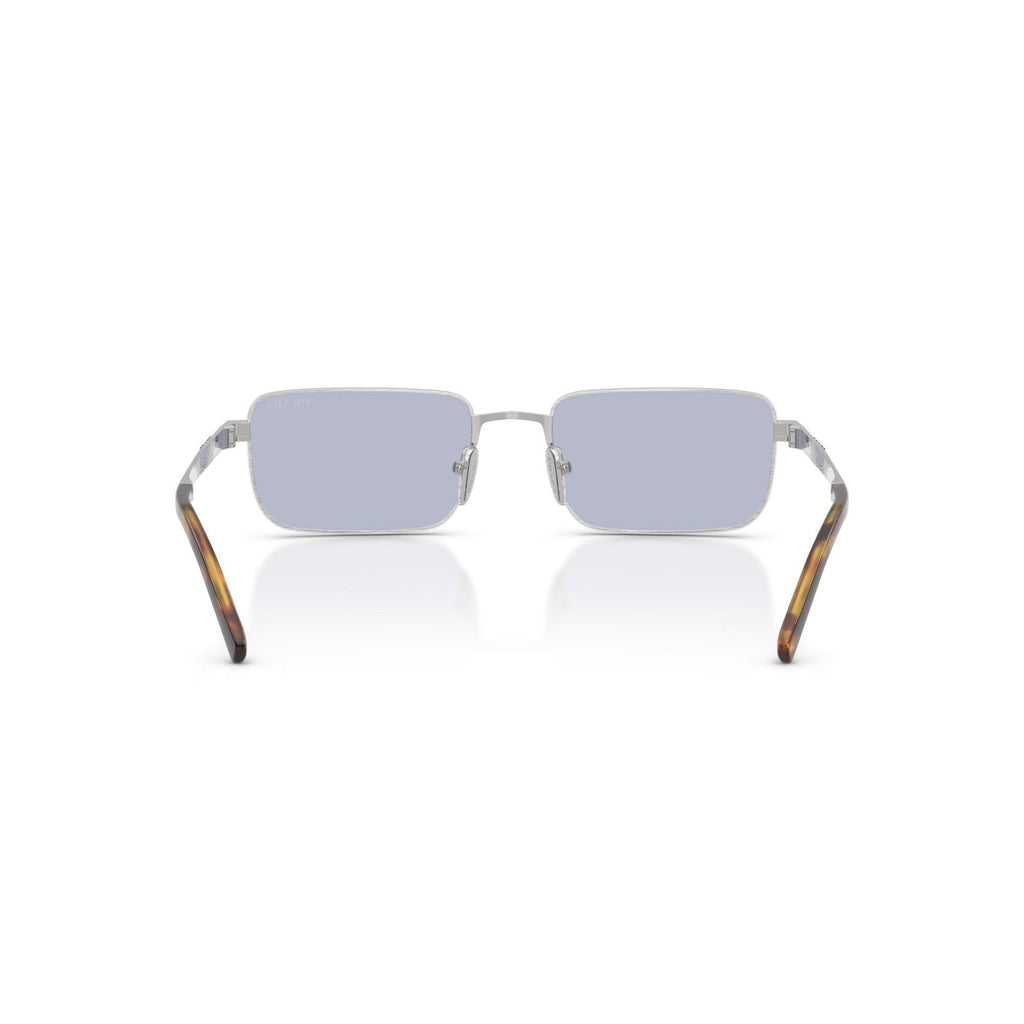 Prada PR D54S - 04K30X Argento Satinato | Occhiale Da Sole Uomo