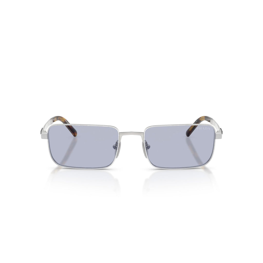 Prada PR D54S - 04K30X Argento Satinato | Occhiale Da Sole Uomo