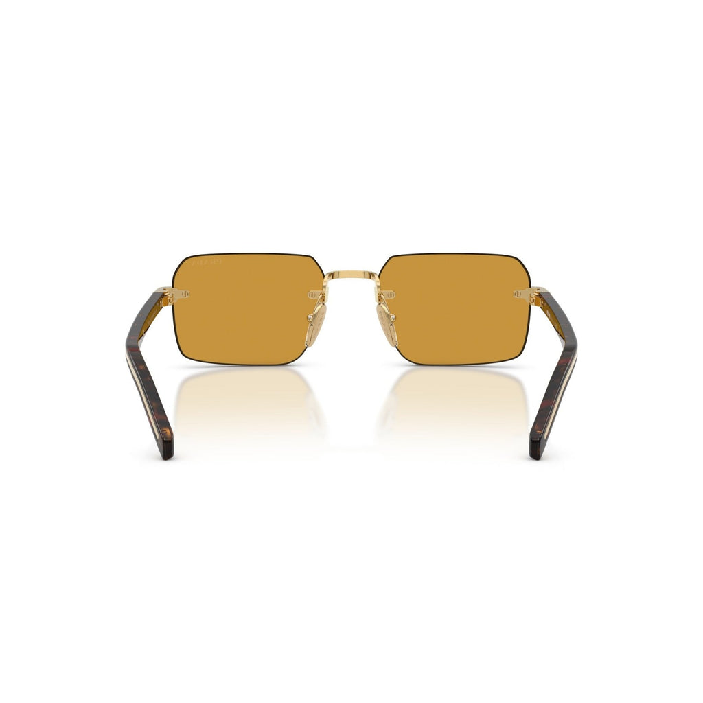 Prada PR D55S - 5AK50P Oro | Occhiale Da Sole Uomo