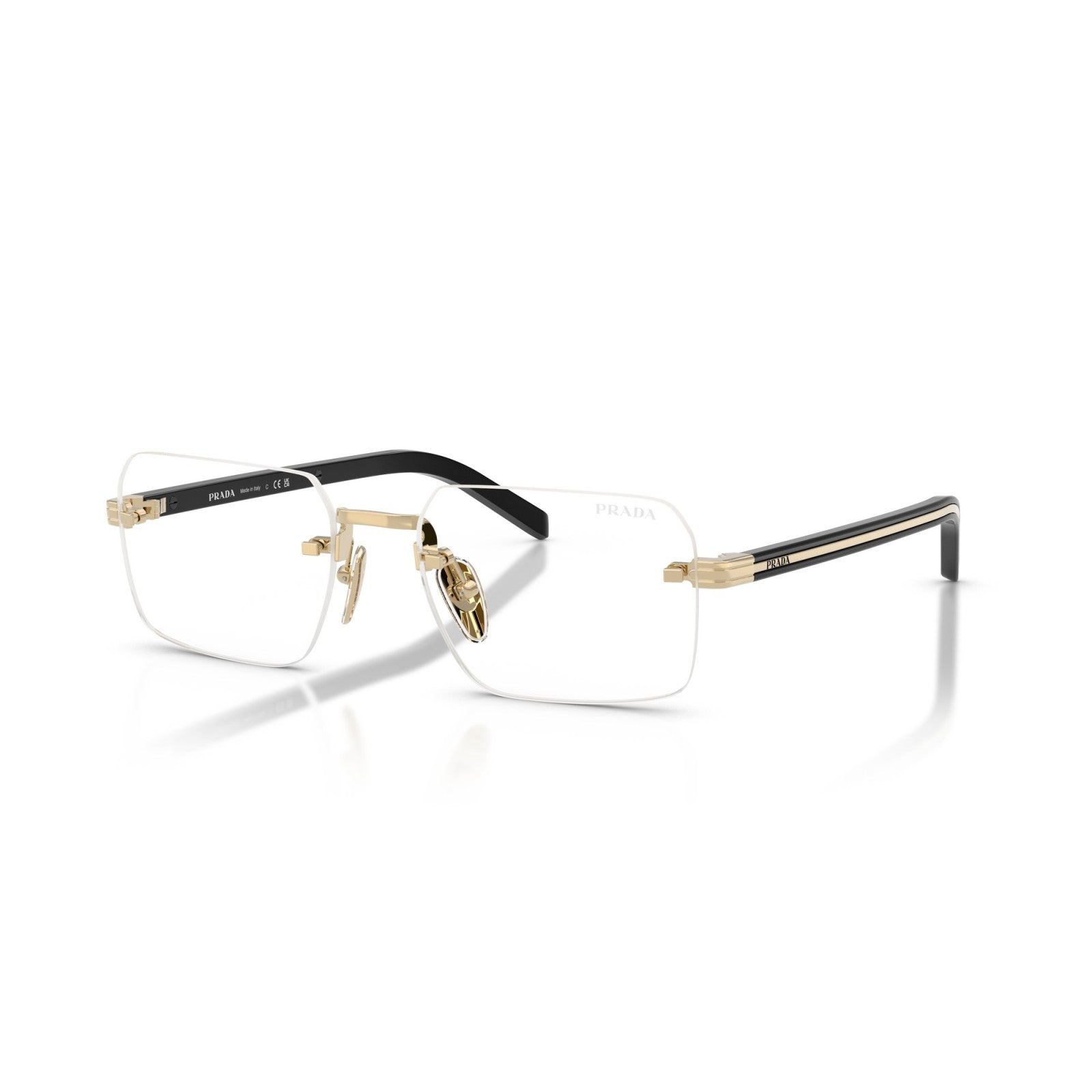 Prada PR D55S - ZVN10W Oro Pallido | Occhiale Da Sole Uomo