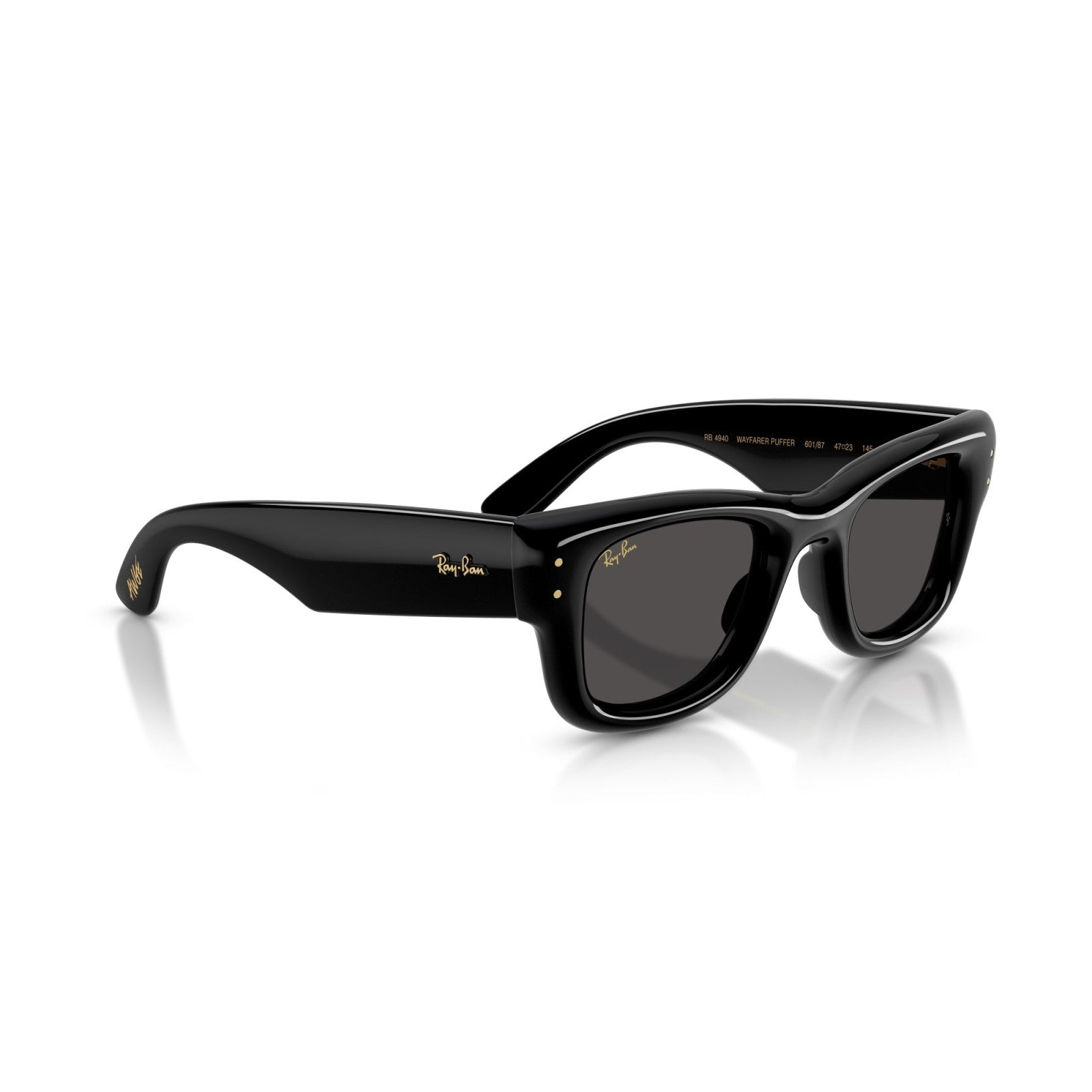 Ray-Ban RB 4940 Wayfarer Puffer 601/87 Nero | Occhiale Da Sole Unisex