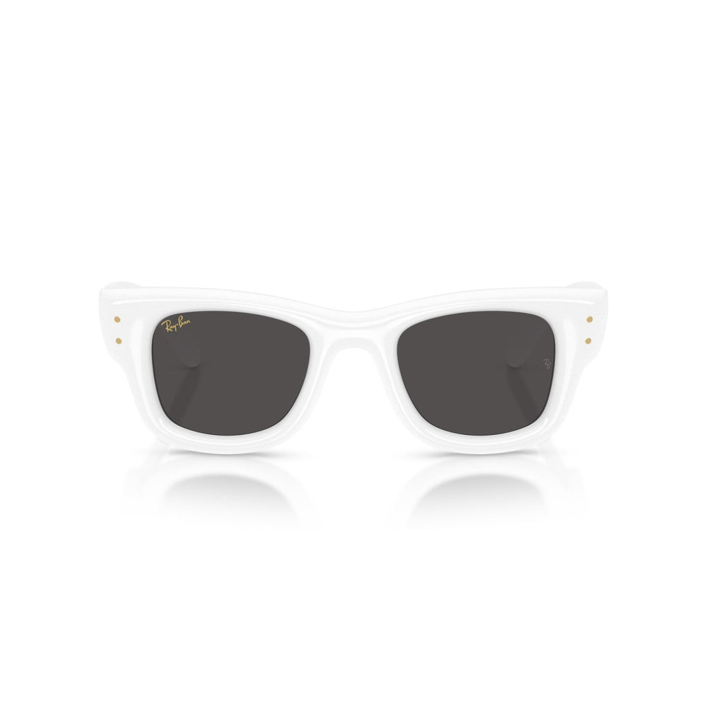 Ray-Ban RB 4940 Wayfarer Puffer 671/87 Bianco | Occhiale Da Sole Unisex