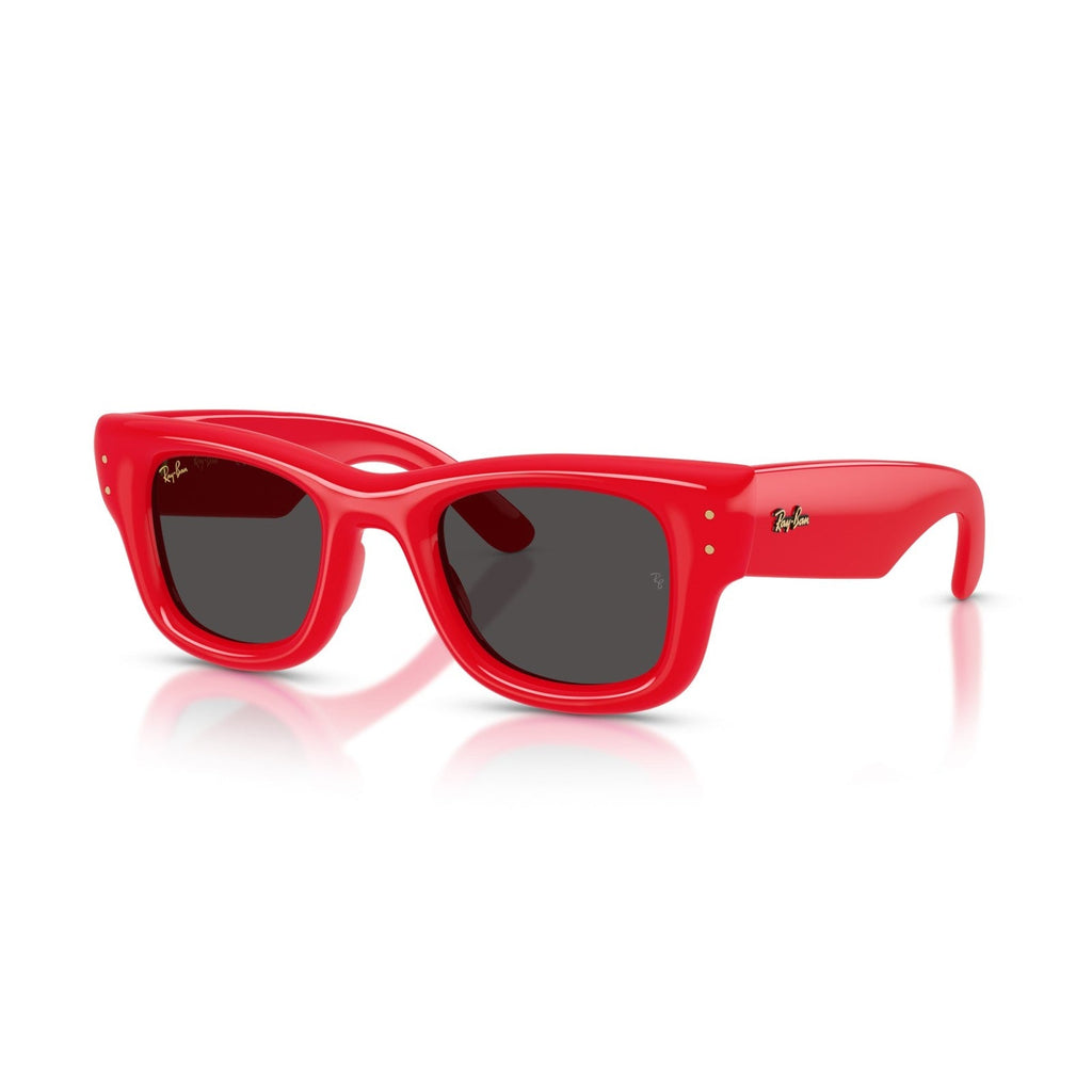 Ray-Ban RB 4940 Wayfarer Puffer 683187 Rosso | Occhiale Da Sole Unisex