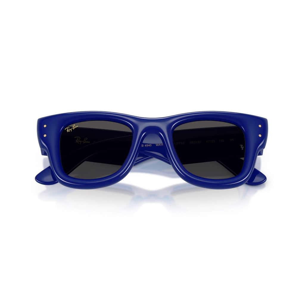 Ray-Ban RB 4940 Wayfarer Puffer 683387 Blu | Occhiale Da Sole Unisex