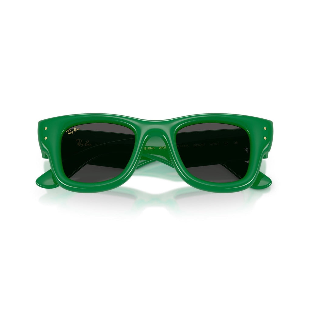 Ray-Ban RB 4940 Wayfarer Puffer 683487 Verde | Occhiale Da Sole Unisex