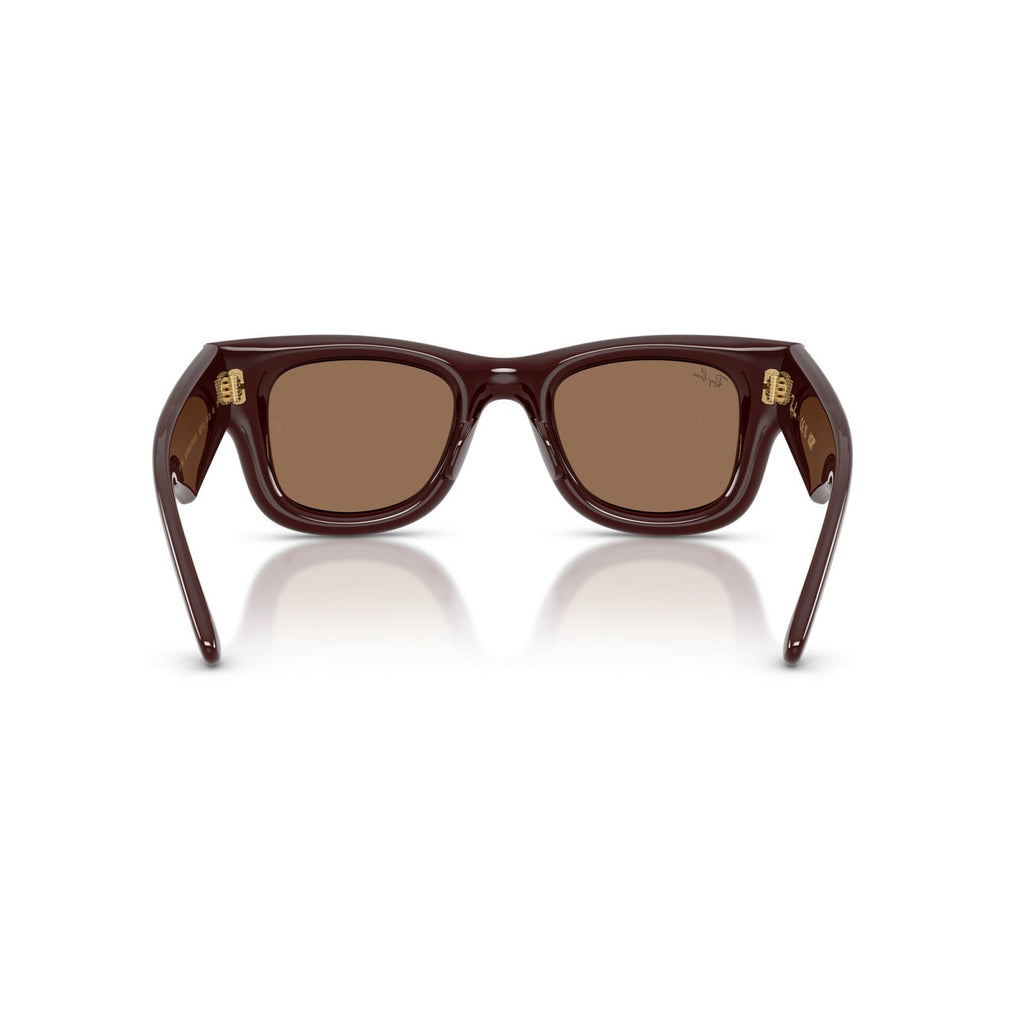Ray-Ban RB 4940 Wayfarer Puffer 687773 Marrone Scuro | Occhiale Da Sole Unisex