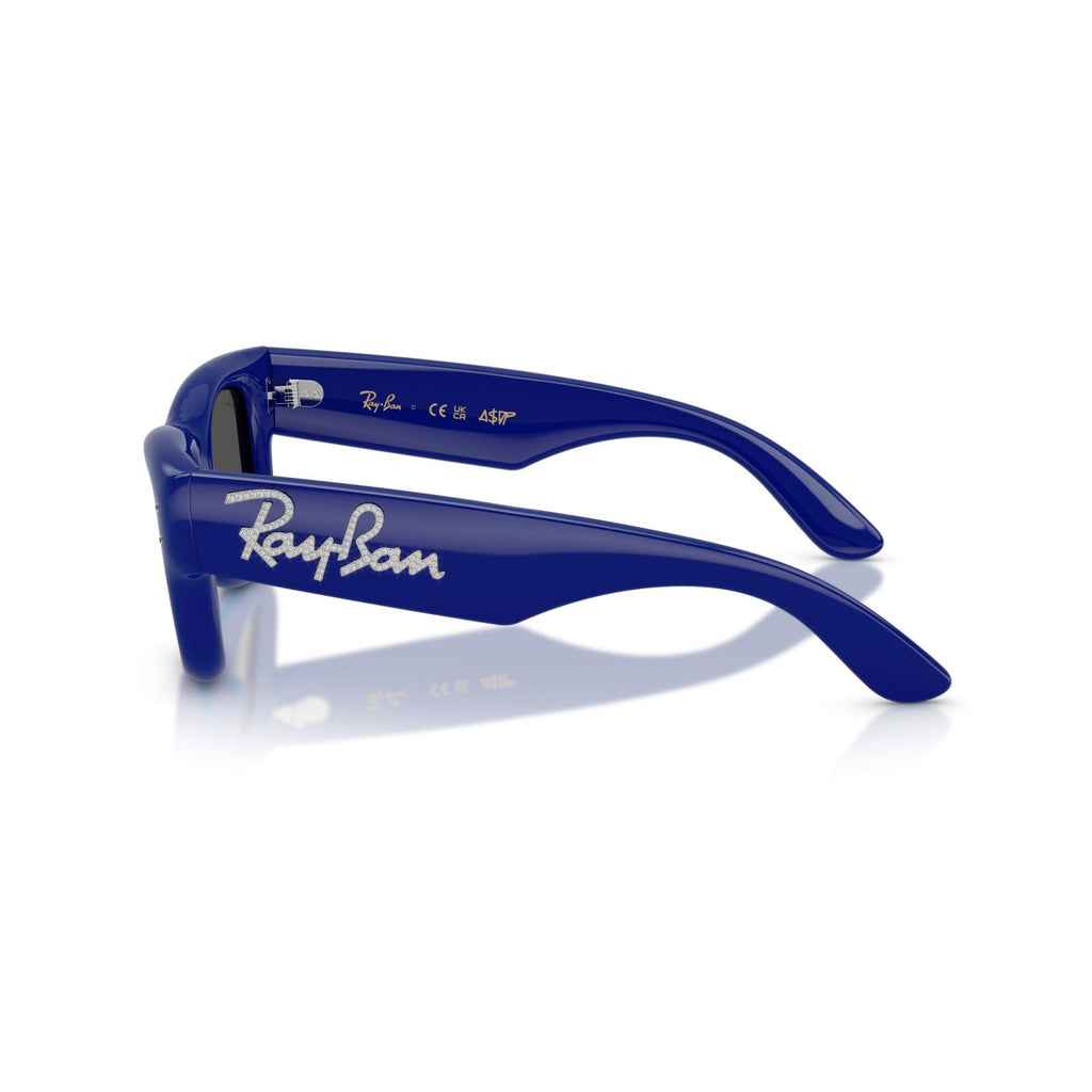 Ray-Ban RB 4940B Wayfarer Puffer 686087 Blu E Strass | Occhiale Da Sole Unisex