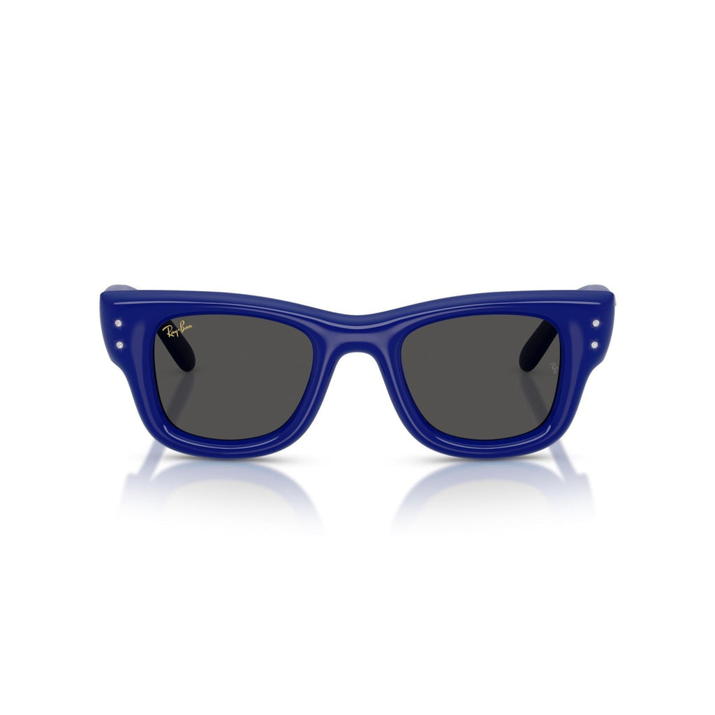 Ray-Ban RB 4940B Wayfarer Puffer 686087 Blu E Strass | Occhiale Da Sole Unisex