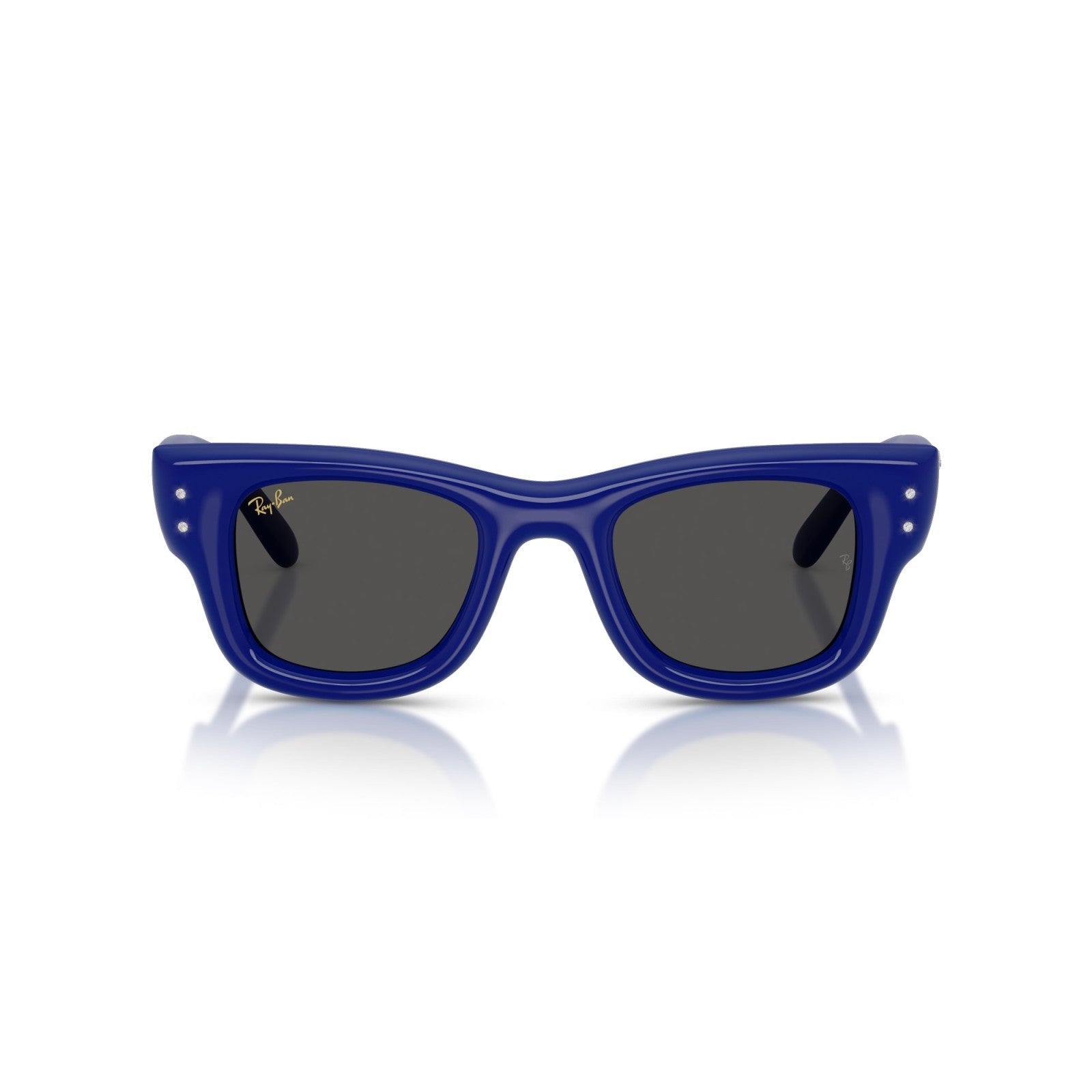 Ray-Ban RB 4940B Wayfarer Puffer 686087 Blu E Strass | Occhiale Da Sole Unisex