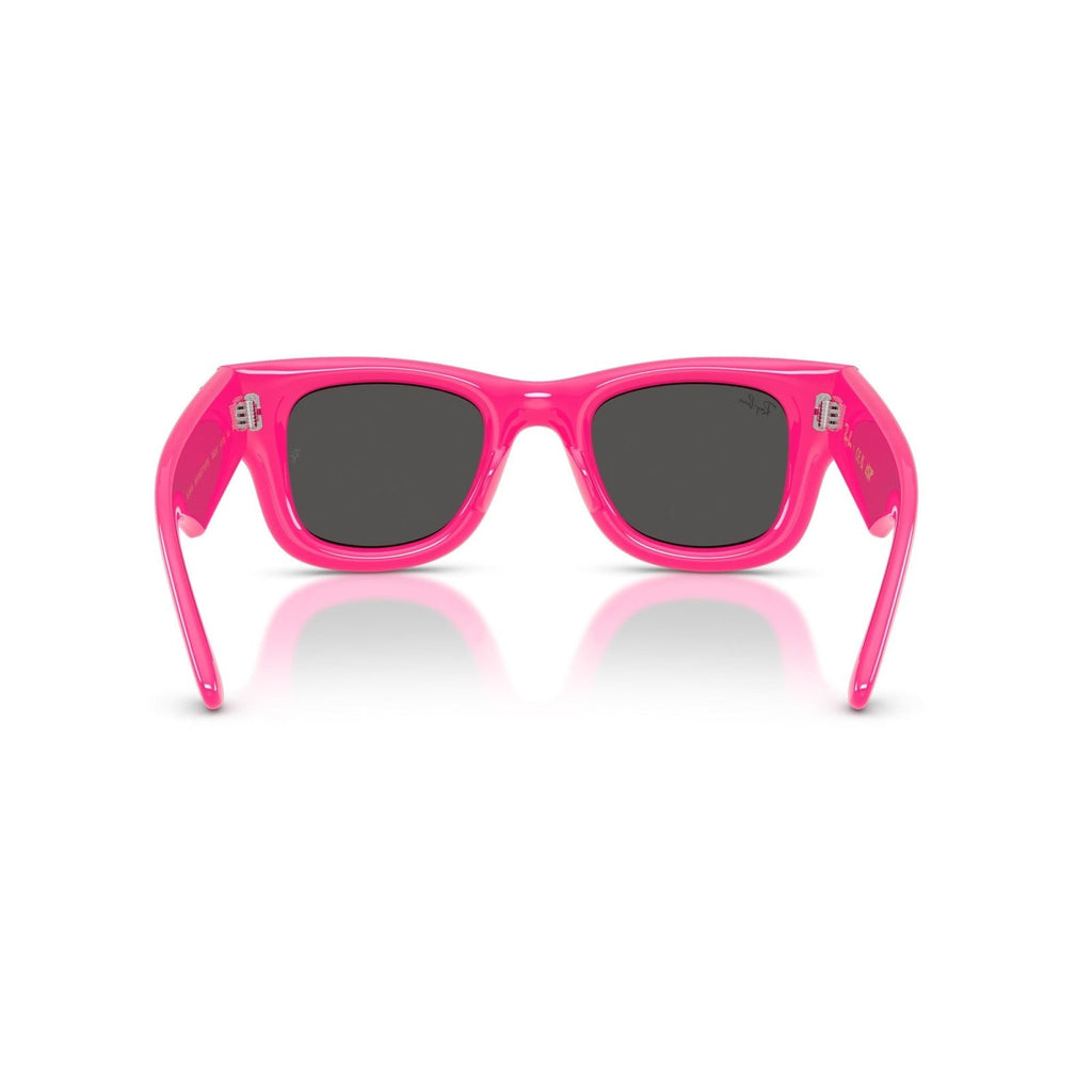 Ray-Ban RB 4940B Wayfarer Puffer 686287 Rosa E Strass | Occhiale Da Sole Unisex