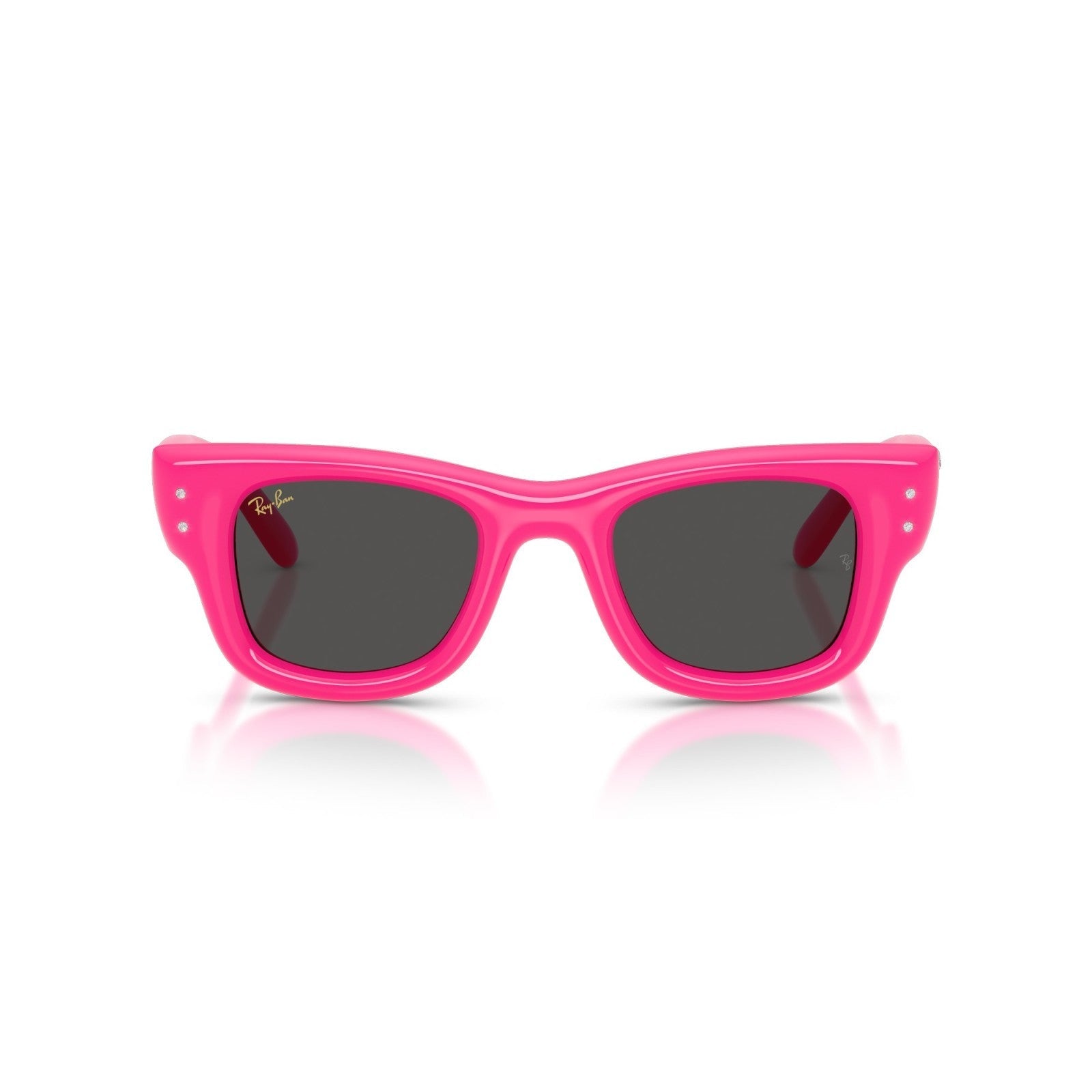Ray-Ban RB 4940B Wayfarer Puffer 686287 Rosa E Strass | Occhiale Da Sole Unisex
