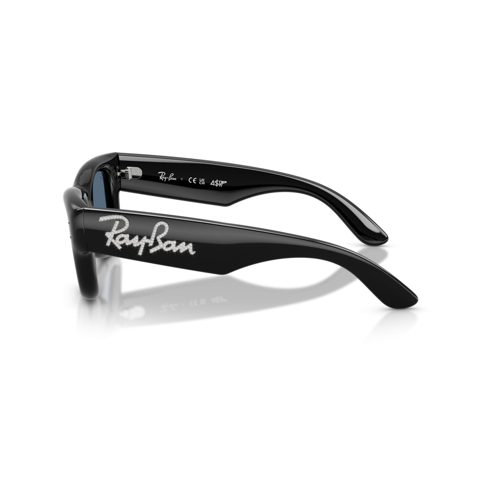 Ray-Ban RB 4940B Wayfarer Puffer 686480 Nero | Occhiale Da Sole Unisex