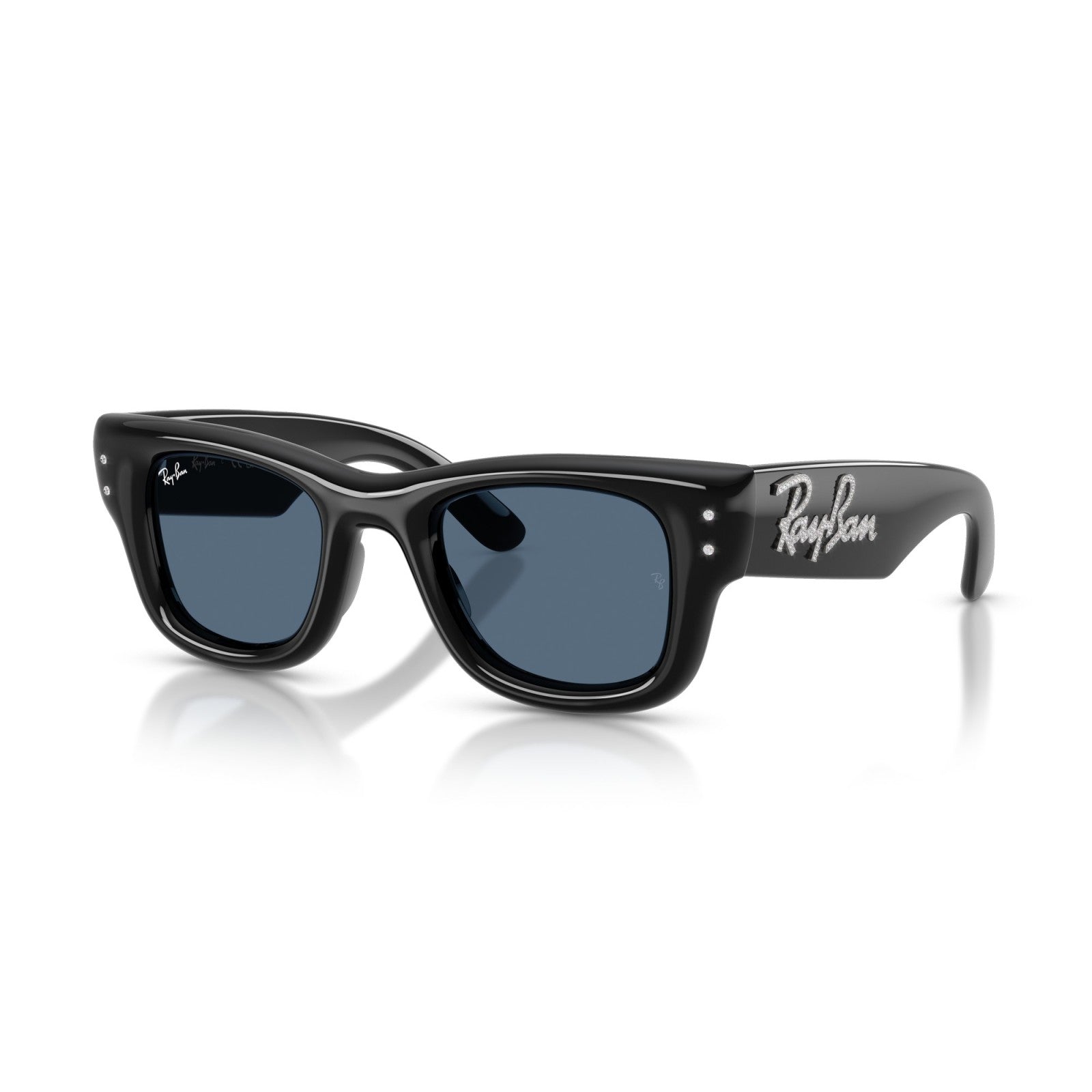 Ray-Ban RB 4940B Wayfarer Puffer 686480 Nero | Occhiale Da Sole Unisex