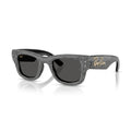 Ray-Ban RB 4940BP Wayfarer Puffer 686587 Pavé Nero E Strass | Occhiale Da Sole Unisex