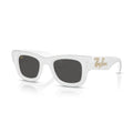 Ray-Ban RB 4940BP Wayfarer Puffer 686687 Pavé Bianco E Strass | Occhiale Da Sole Unisex