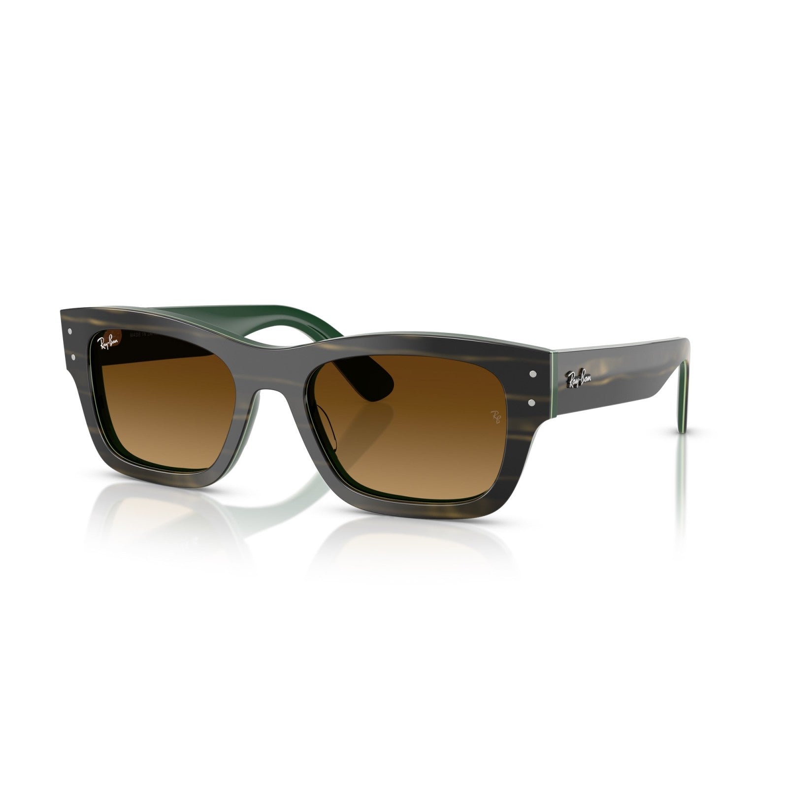 Ray-Ban RB 7683S Joseph 140285 Strisce Verdi Su Verde | Occhiale Da Sole Unisex