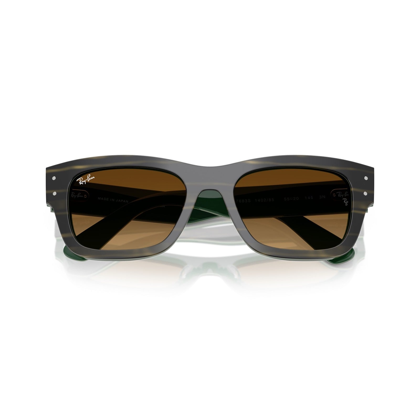 Ray-Ban RB 7683S Joseph 140285 Strisce Verdi Su Verde | Occhiale Da Sole Unisex