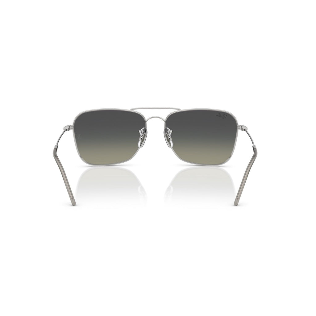Ray-Ban RB R0102S Caravan Reverse 003/GS Argento | Occhiale Da Sole Unisex