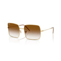Ray-Ban RB R0104S Square Reverse 001/CB Arista Gold | Occhiale Da Sole Donna