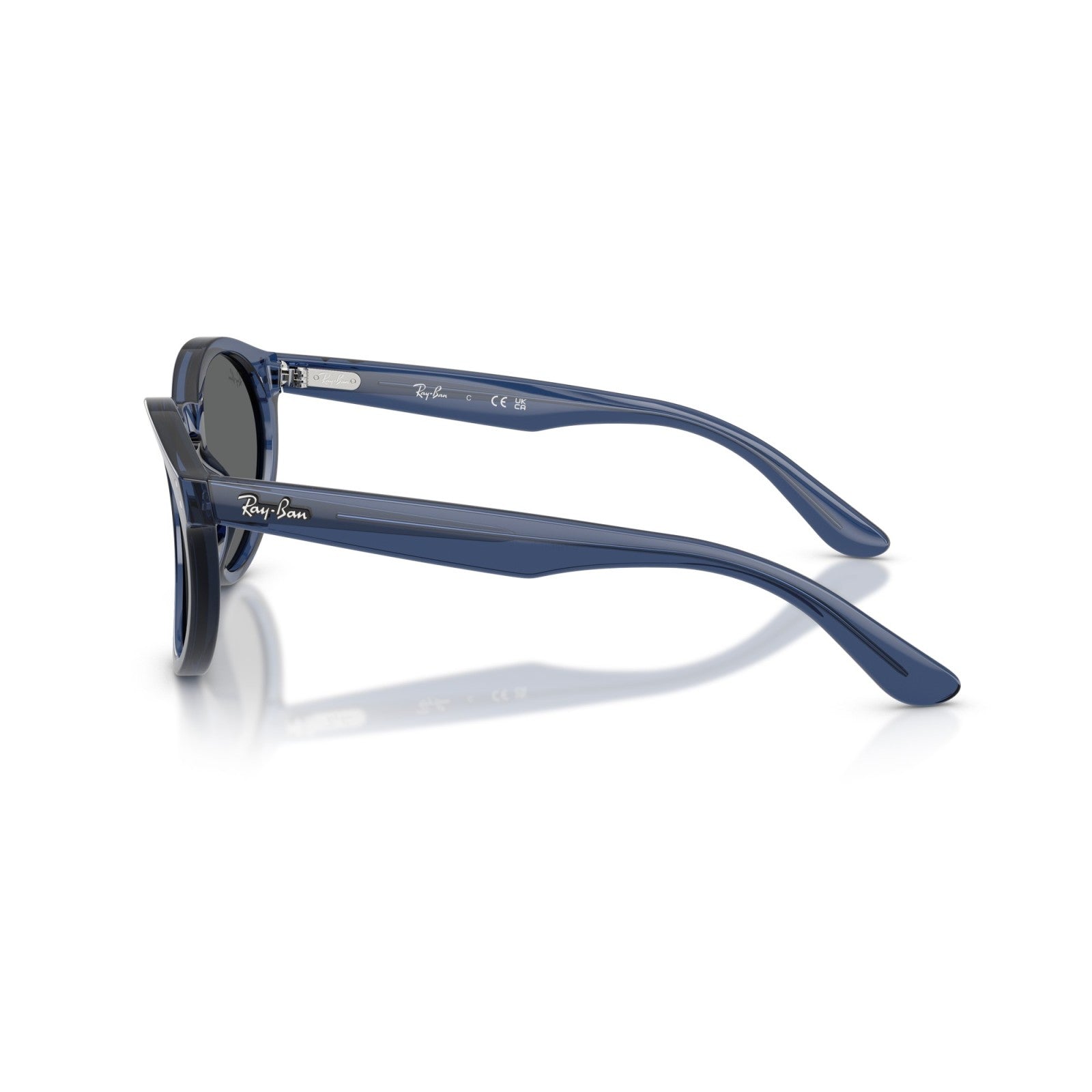 Ray-Ban RB R0505S - 6708GR Blu Navy Trasparente | Occhiale Da Sole Unisex