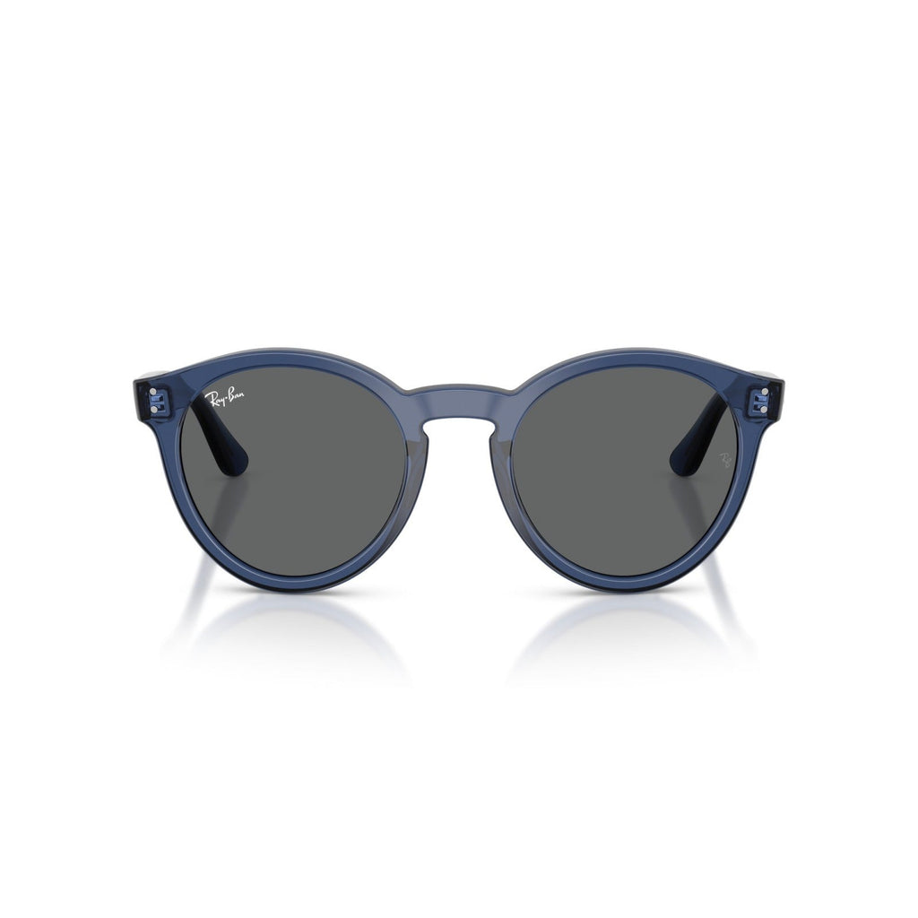 Ray-Ban RB R0505S - 6708GR Blu Navy Trasparente | Occhiale Da Sole Unisex