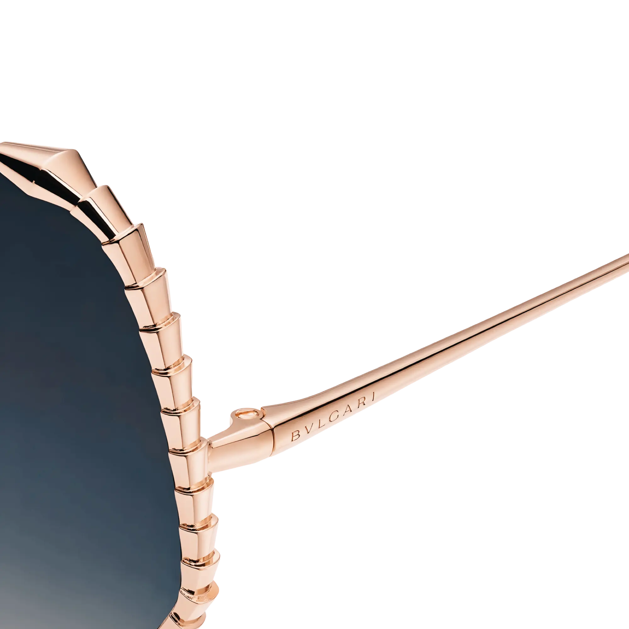 BVLGARI Occhiali Da Sole Geometrico Oro