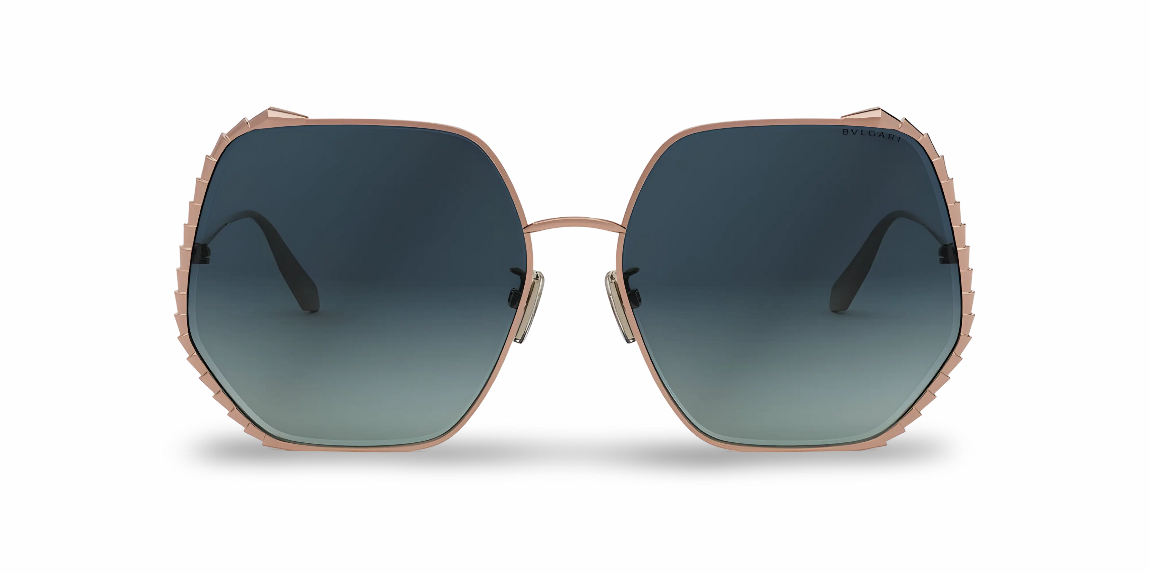 BVLGARI Occhiali Da Sole Geometrico Oro