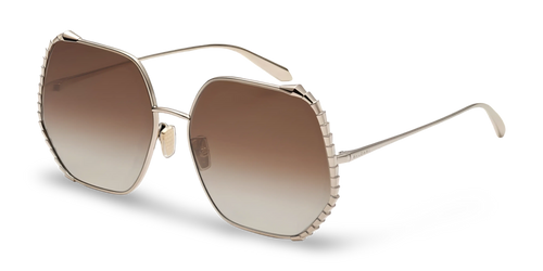 BVLGARI Occhiali Da Sole Geometrico Oro