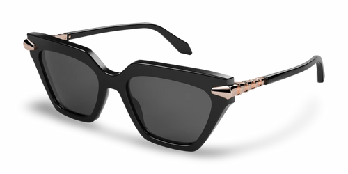 BVLGARI Occhiali Da Sole a Farfalla Neri