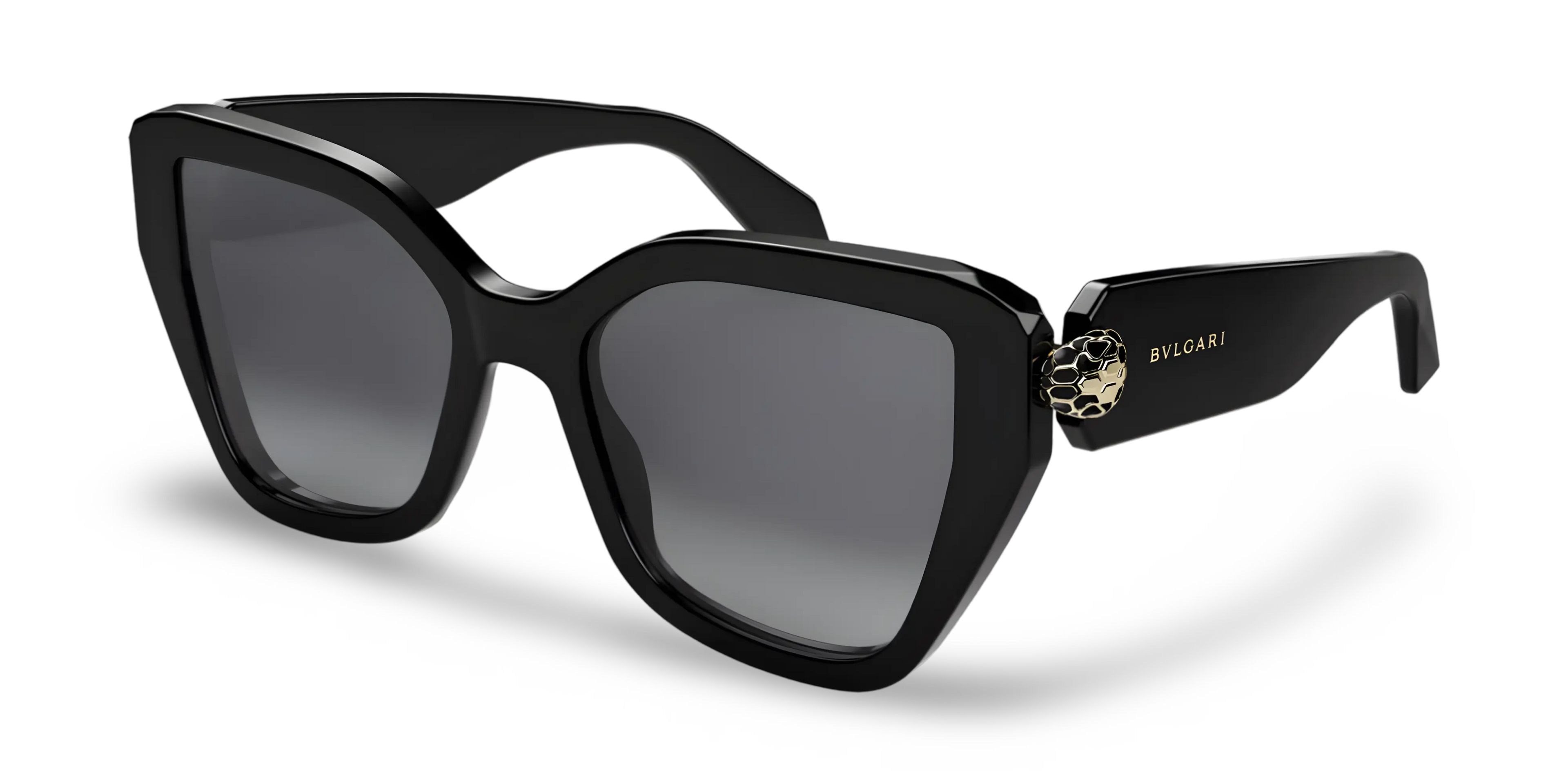 BVLGARI Occhiali Da Sole a Farfalla Neri