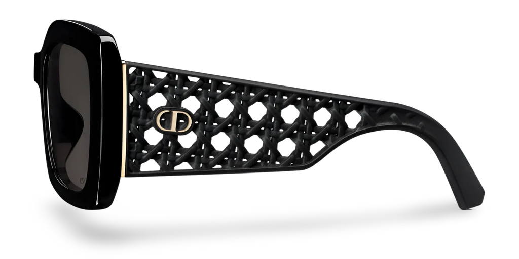 Dior Occhiali Da Sole Squadrati Neri