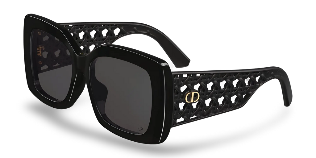 Dior Occhiali Da Sole Squadrati Neri