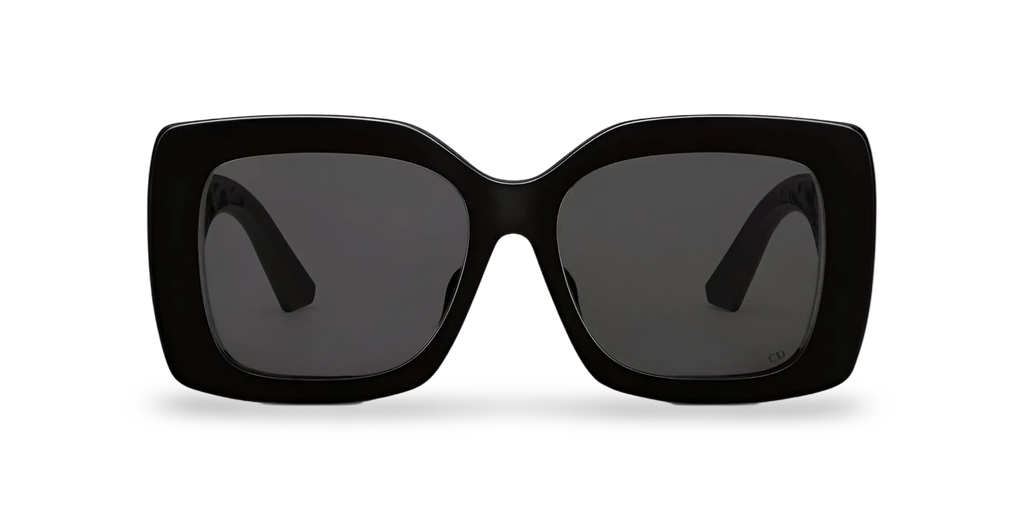 Dior Occhiali Da Sole Squadrati Neri
