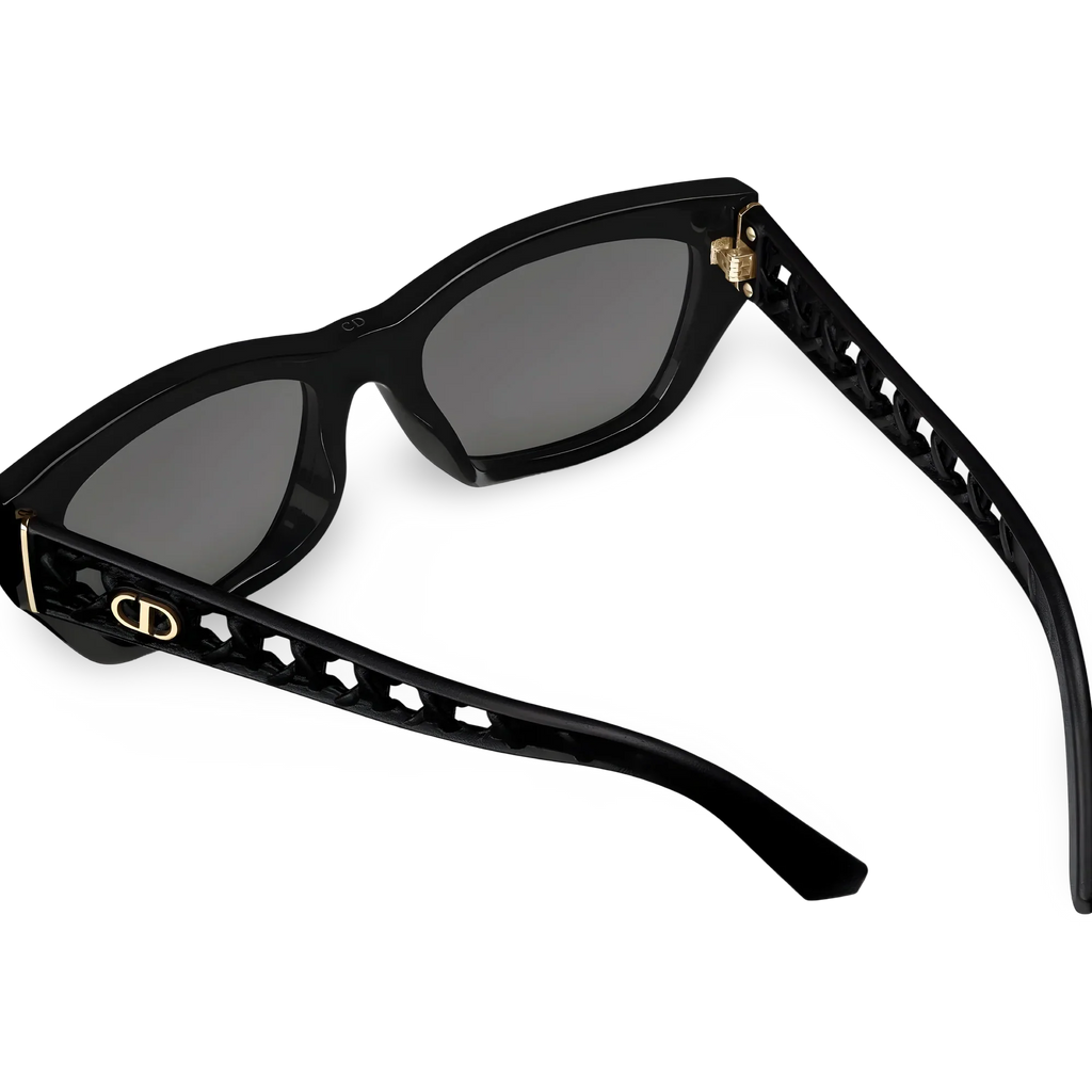 Dior Occhiali Da Sole Squadrati Neri