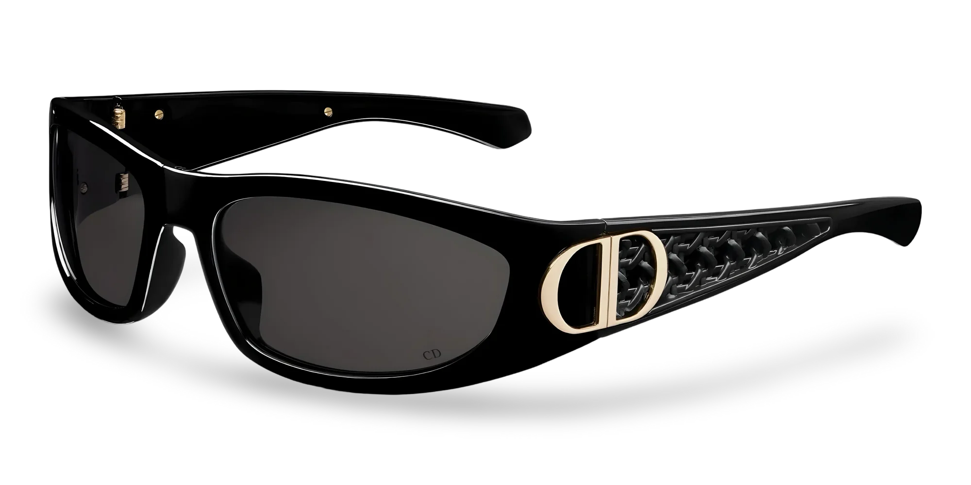 Dior Occhiali Da Sole Rettangolari Neri