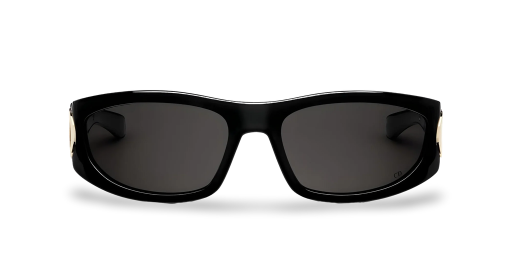 Dior Occhiali Da Sole Rettangolari Neri