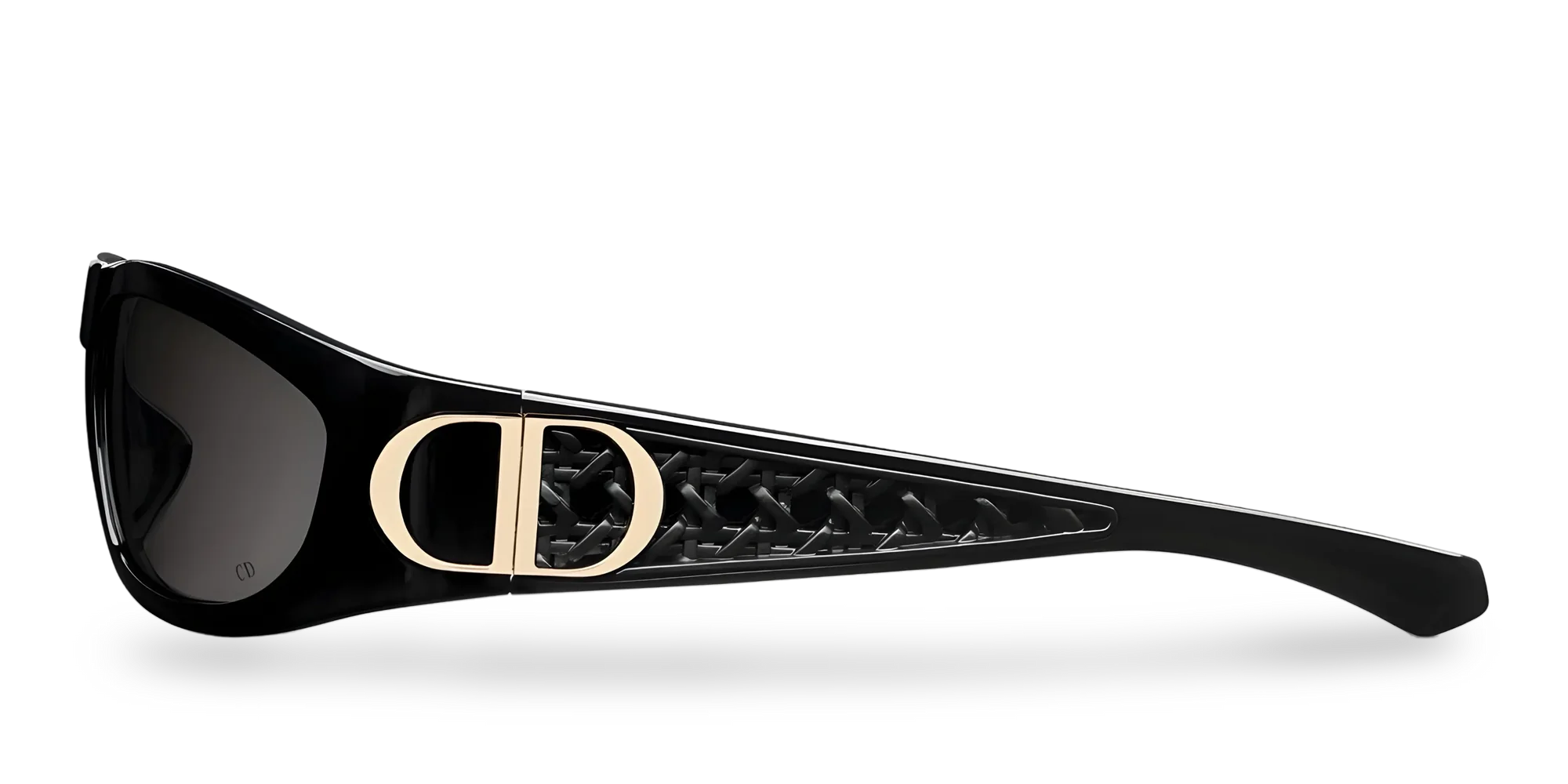 Dior Occhiali Da Sole Rettangolari Neri