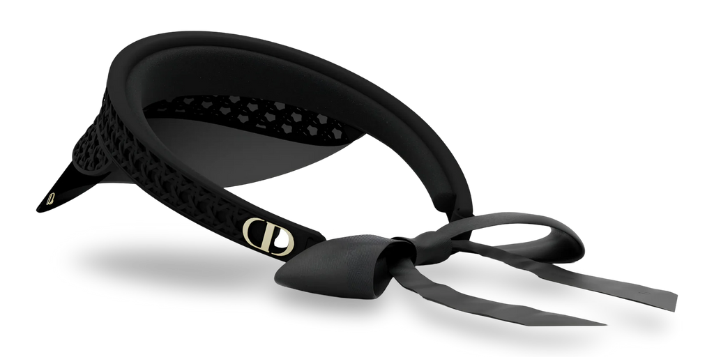 Dior Visiera Con Motivo Cannage Nero Opaco